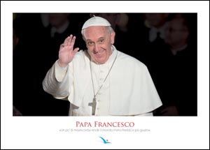 Papa Francesco (poster 35 x 25 cm)