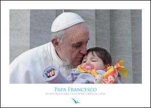 Papa Francesco (poster 35 x 25 cm)