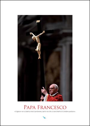 Papa Francesco (poster 25 x 35 cm)