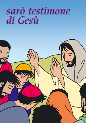 Sarò testimone di Gesù. Cartoncino